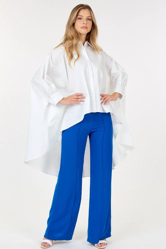 The CQ by CQ Double-Breasted Wide Leg Pants