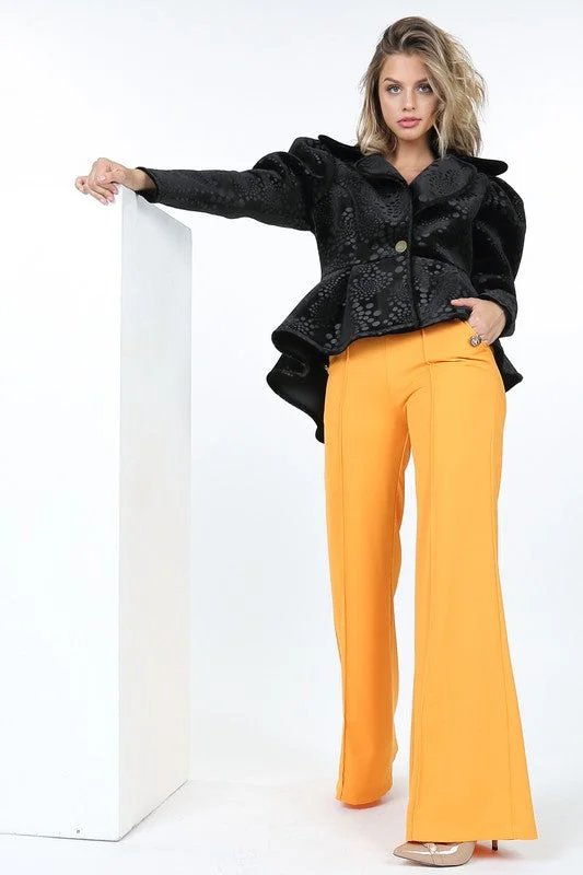 The CQ by CQ Double-Breasted Wide Leg Pants