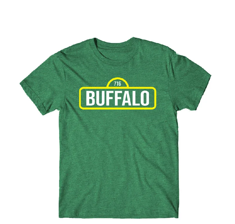 Buffalo Sesame Street Sign - Youth Kids T shirt