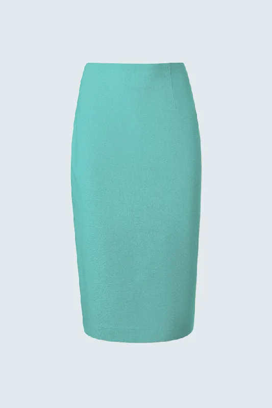 Knee length classic skirt