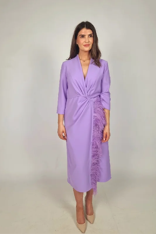 Moskada Malva Tulipan Lavender Dress