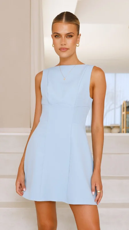 Rafiki Mini Dress - Blue