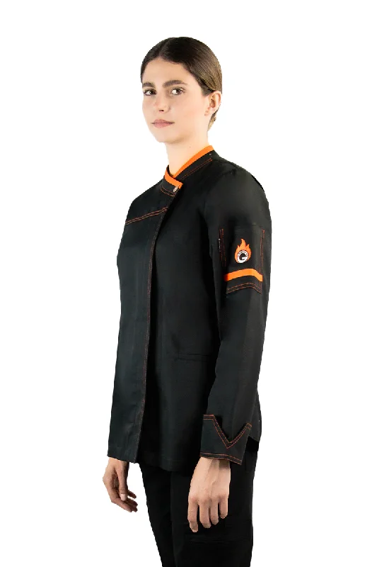 Gavito's Black Chef Jacket | Women's