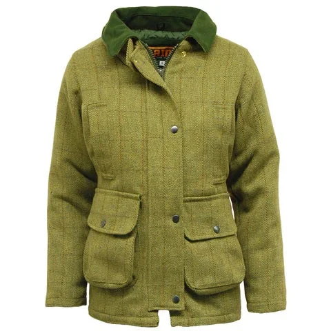 Ladies Derby Tweed Jacket - Sage