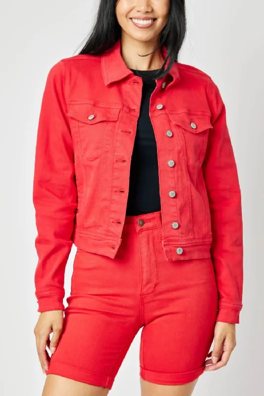 Robbin’S Jacket In Red