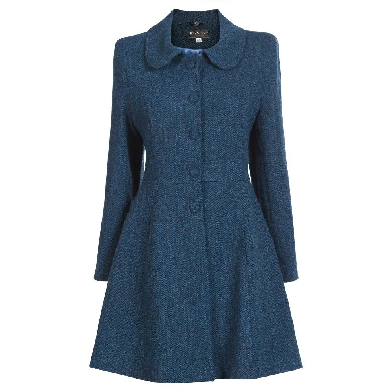 Women's Harris Tweed Coat- Bridget - CLEARANCE