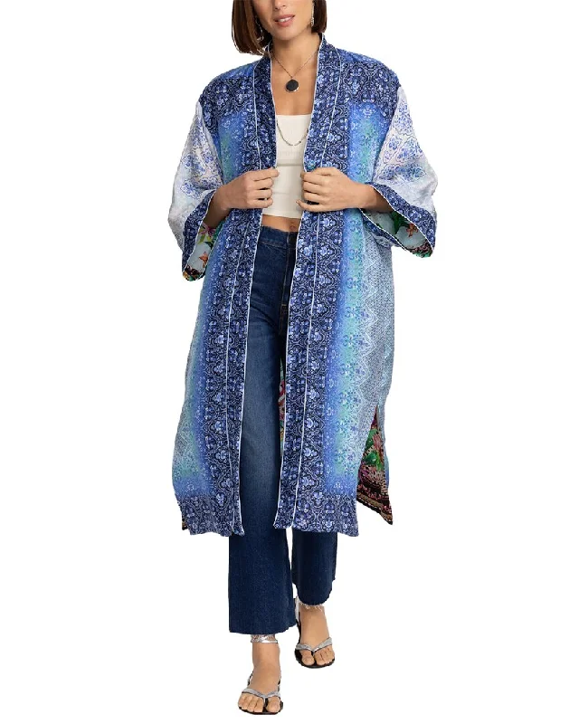 Johnny Was Ymeriah Silk Kimono