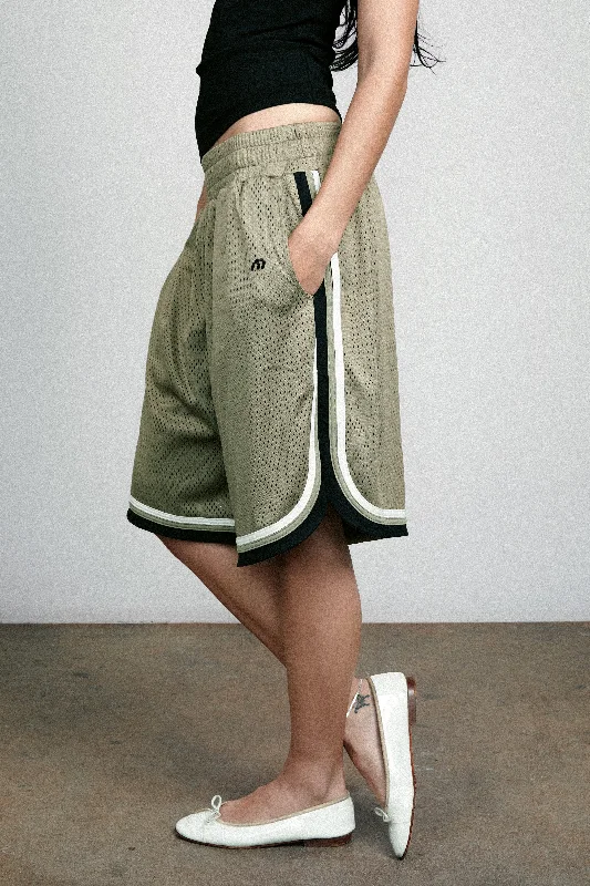 BASKETBALL SHORT - OLIVE