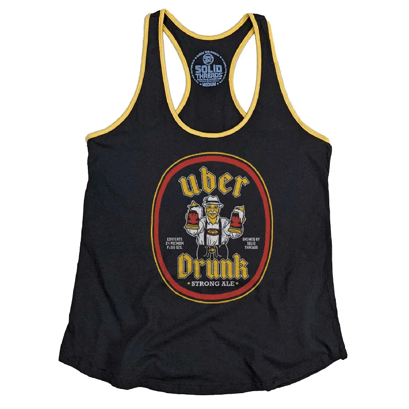 Women's Uber Drunk Ringer Tank Top