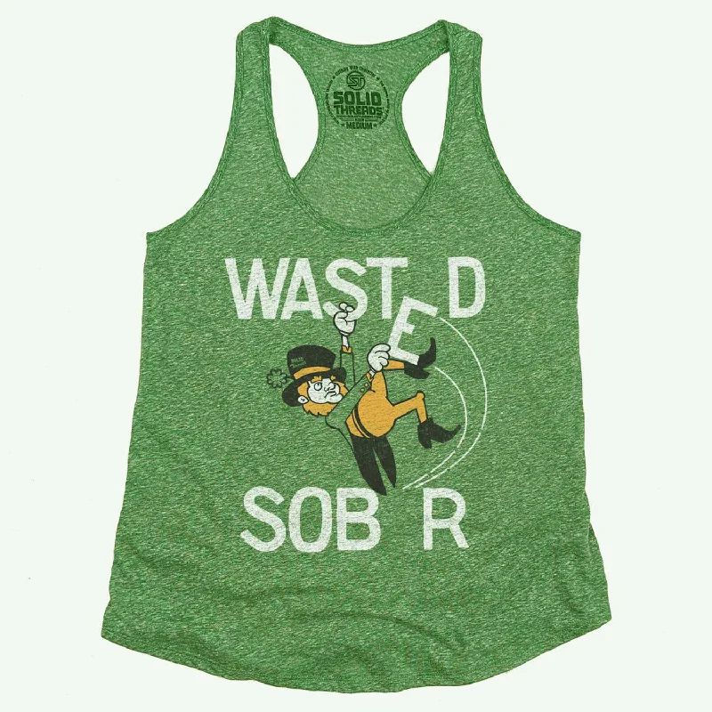 Women's Wasted Leprechaun Tank Top