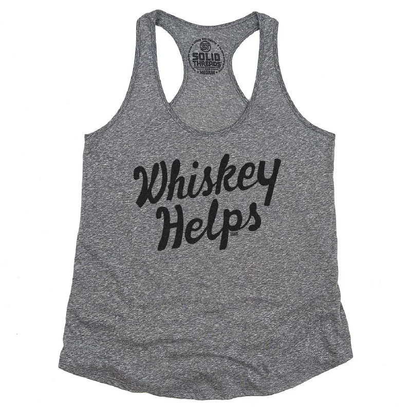 Women's Whiskey Helps Tank Top